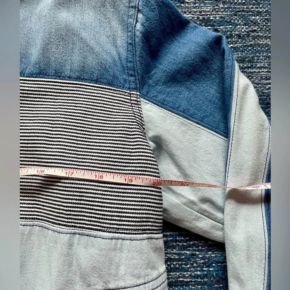 NWT We the Free Moto Colorblock shirt - Picture 7 of 10